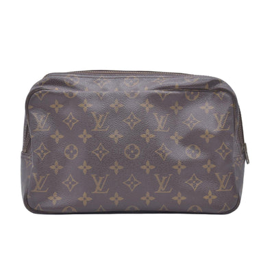 $600 LOUIS VUITTON Monogram Trousse Toilette 28 Clutch Bag CONSIGNMENT