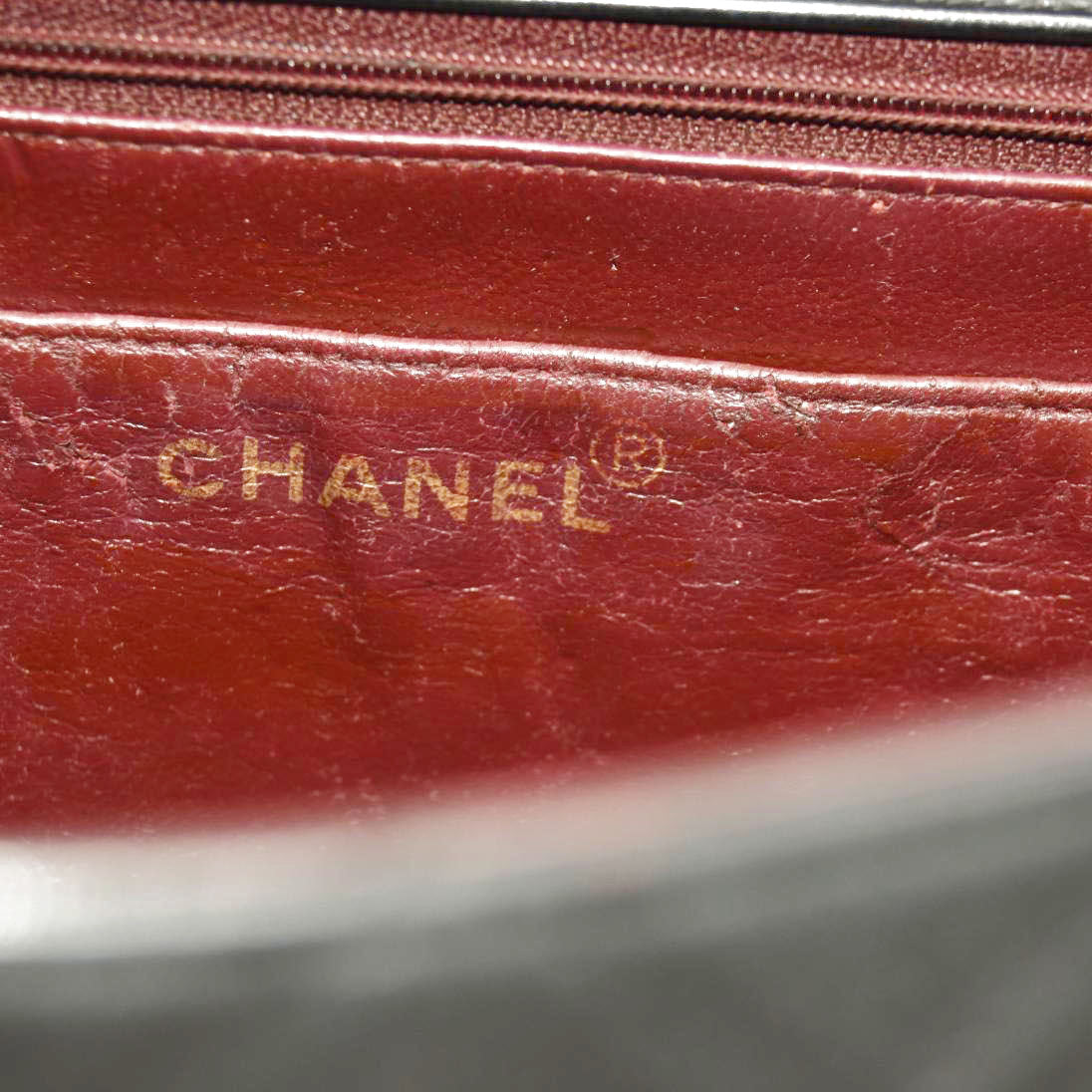 Chanel  Lambskin Quilted XL Jumbo Single Flap Black