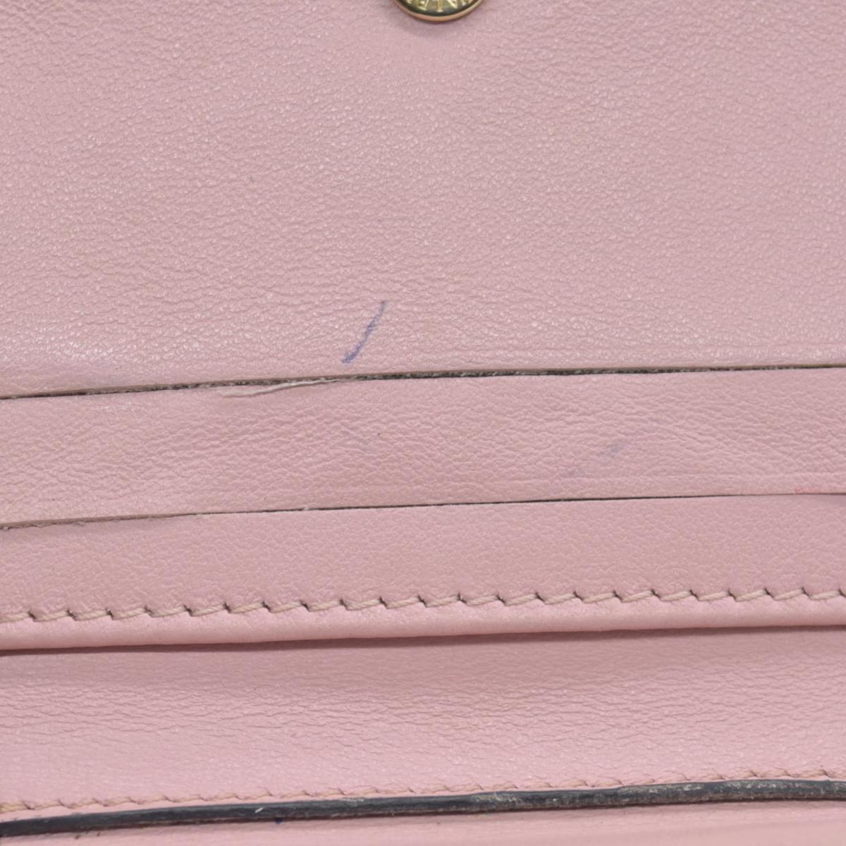 Valentino Poudre Leather Rockstud Zip-Around Compact Wallet