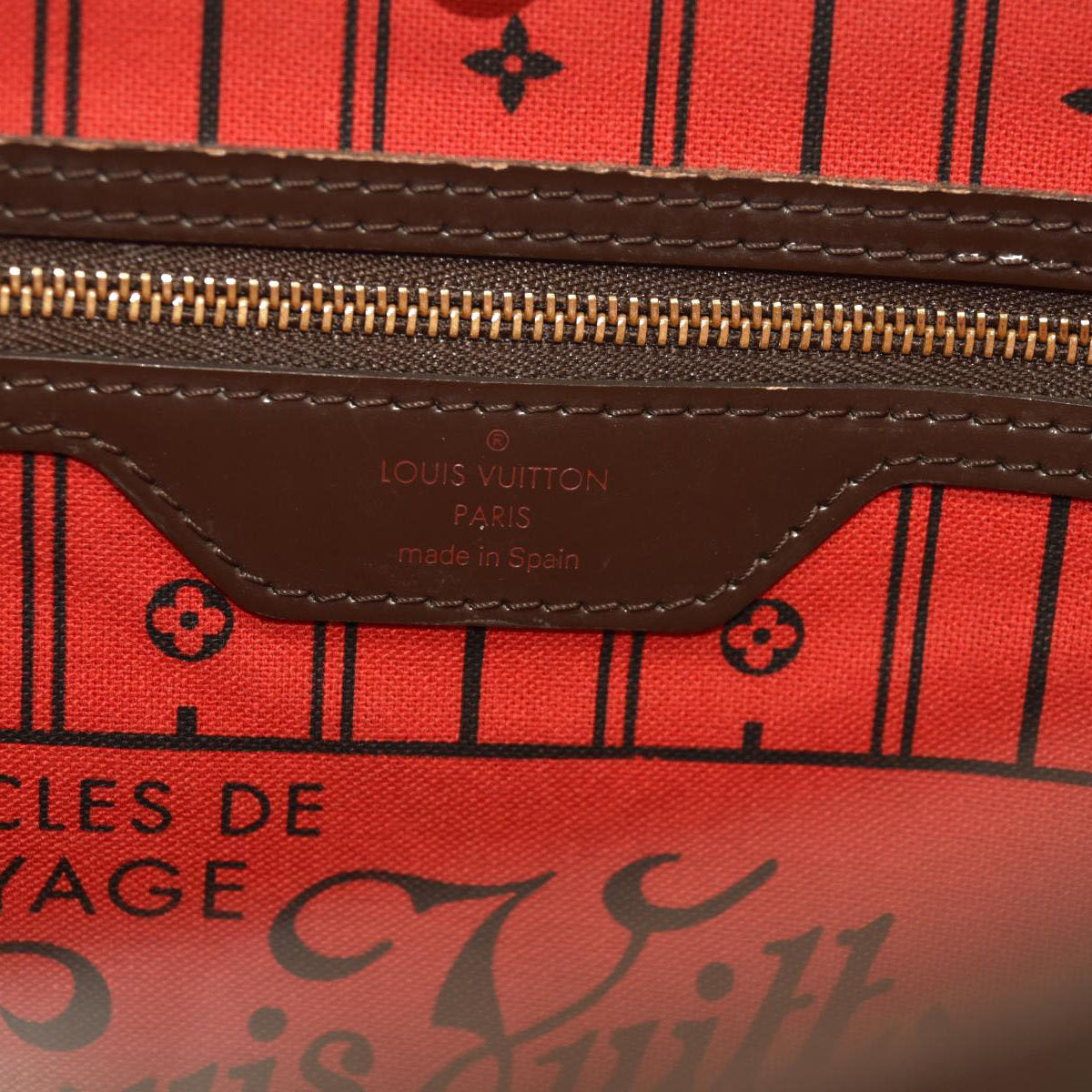 Louis Vuitton  Damier Ebene Neverfull MM