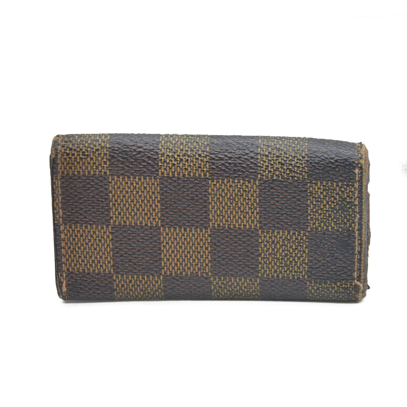 Louis Vuitton Damier Multicles 4 Ring Key Case Brown FL4007