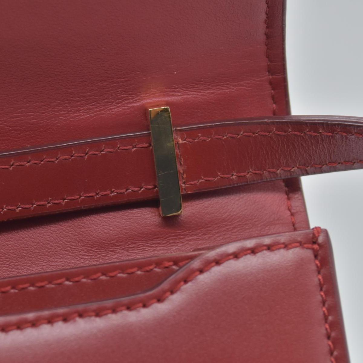 $2150 Burberry TB Mini Leather Shoulder Bag