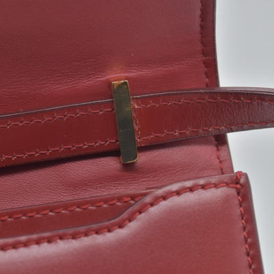 $2150 Burberry TB Mini Leather Shoulder Bag