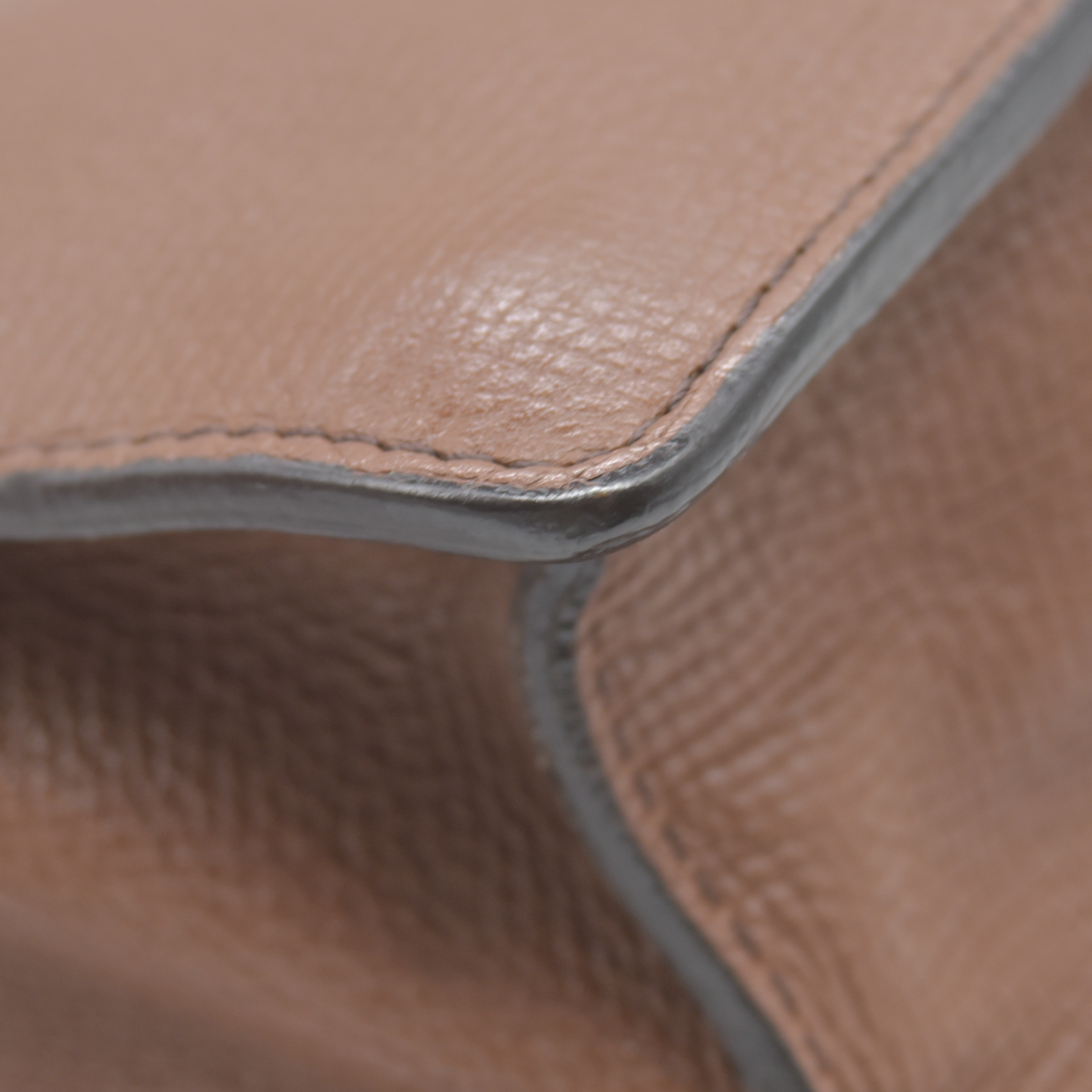 $1290 Burberry Derby Calfskin House Check Small Macken Crossbody Bag Tan