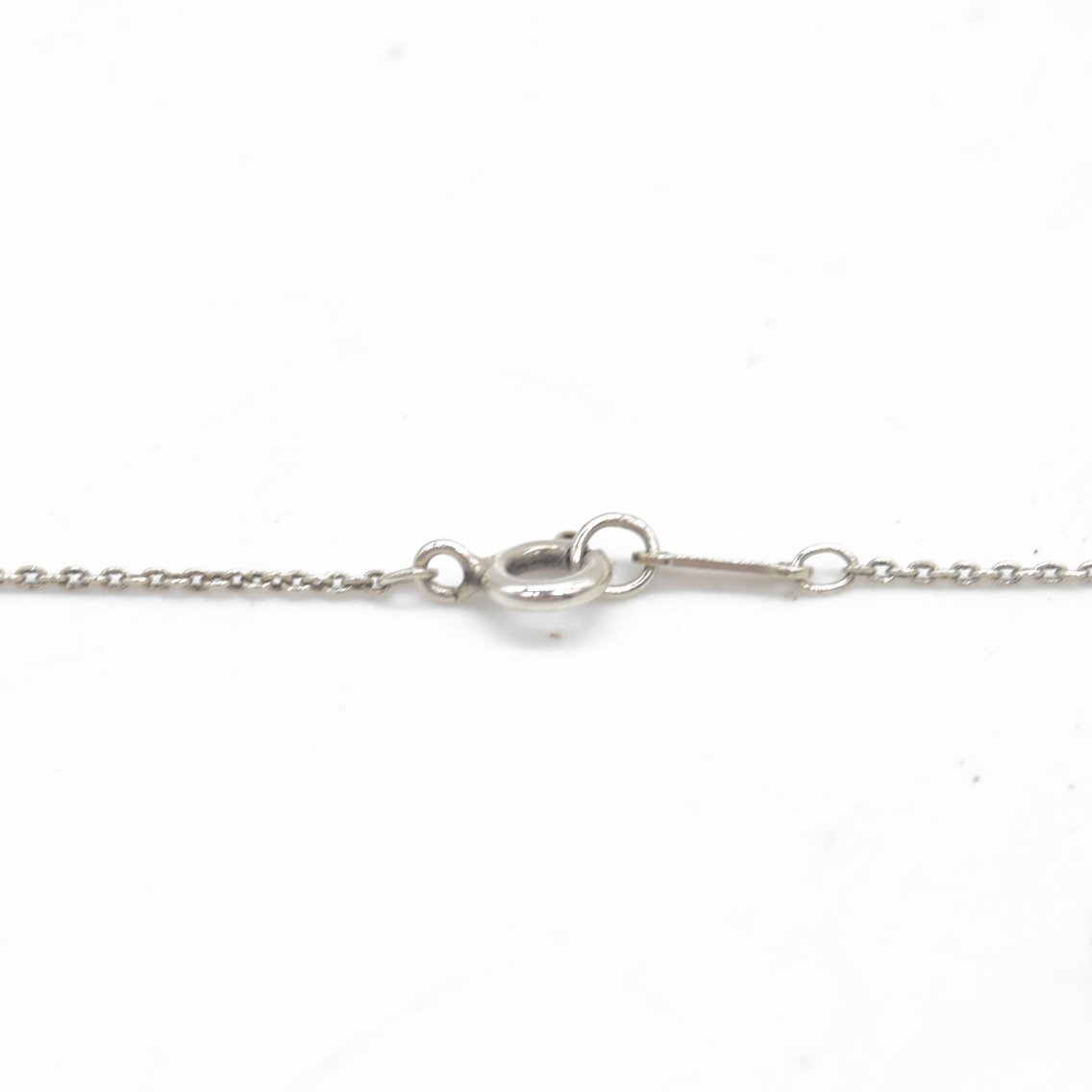 $400 Tiffany & Co. Infinity Necklace Sterling Silver Elsa Peretti Interlocking Ovals Pendant Necklace