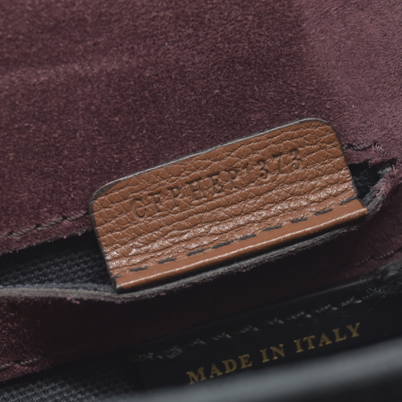 $1290 Burberry Derby Calfskin House Check Small Macken Crossbody Bag Tan