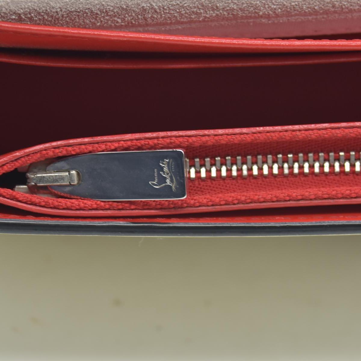 $1450 Christian Louboutin Spikes Paloma Wallet On Chain