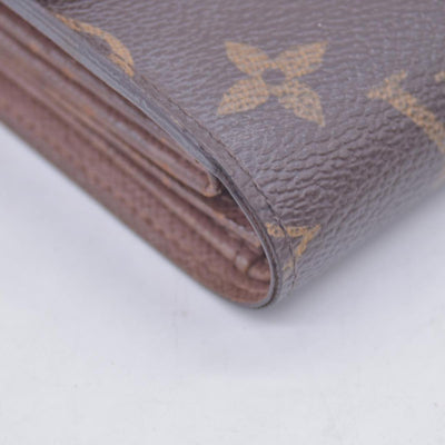$550 Louis Vuitton Monogram Porte Tresor Etui Papiers Wallet