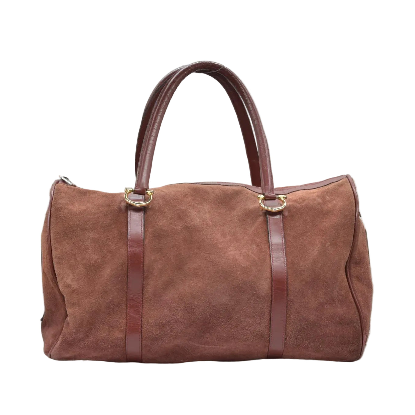 Cartier Suede Boston Bag Consignment