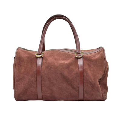 Cartier Suede Boston Bag Consignment