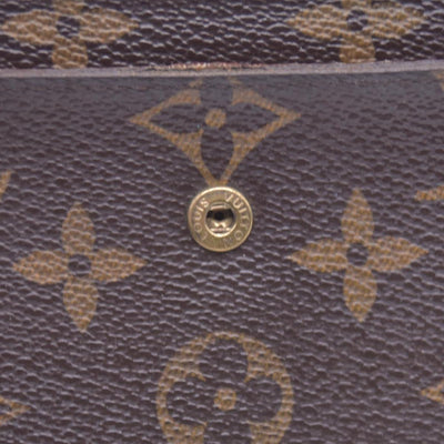 $550 Louis Vuitton Monogram Porte Tresor Etui Papiers Wallet