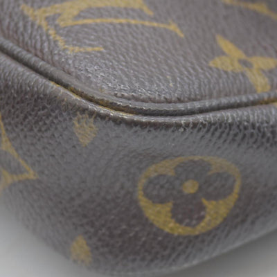 $1290 2001 Louis Vuitton Accessories Pouch Pochette Accessoires Brown Monogram SD0061