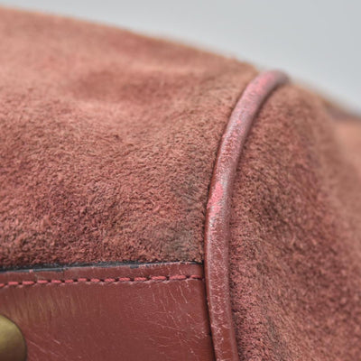 Cartier Suede Boston Bag Consignment