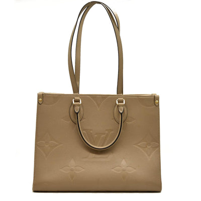 Louis Vuitton  Empreinte Monogram Giant Onthego MM Tourterelle