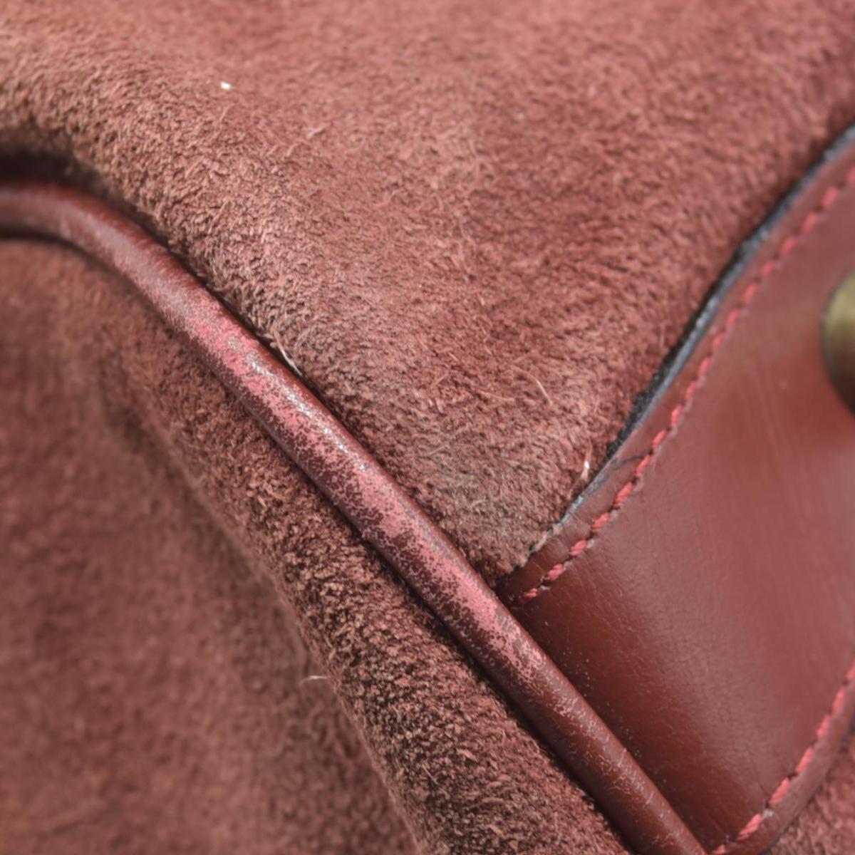 Cartier Suede Boston Bag Consignment