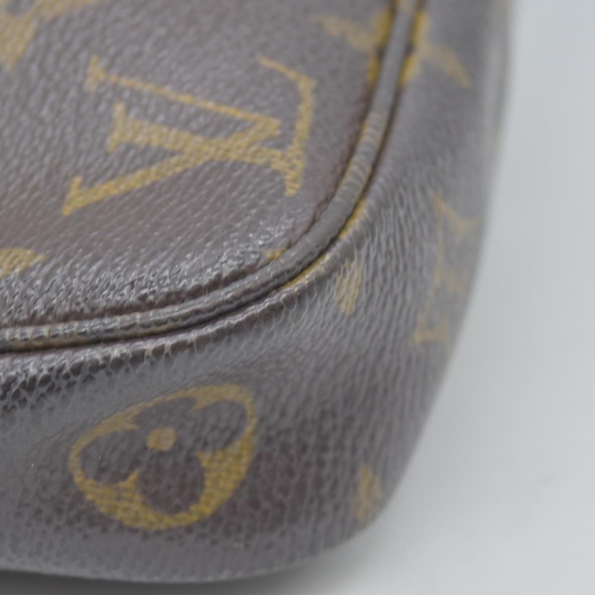 $1290 2001 Louis Vuitton Accessories Pouch Pochette Accessoires Brown Monogram SD0061