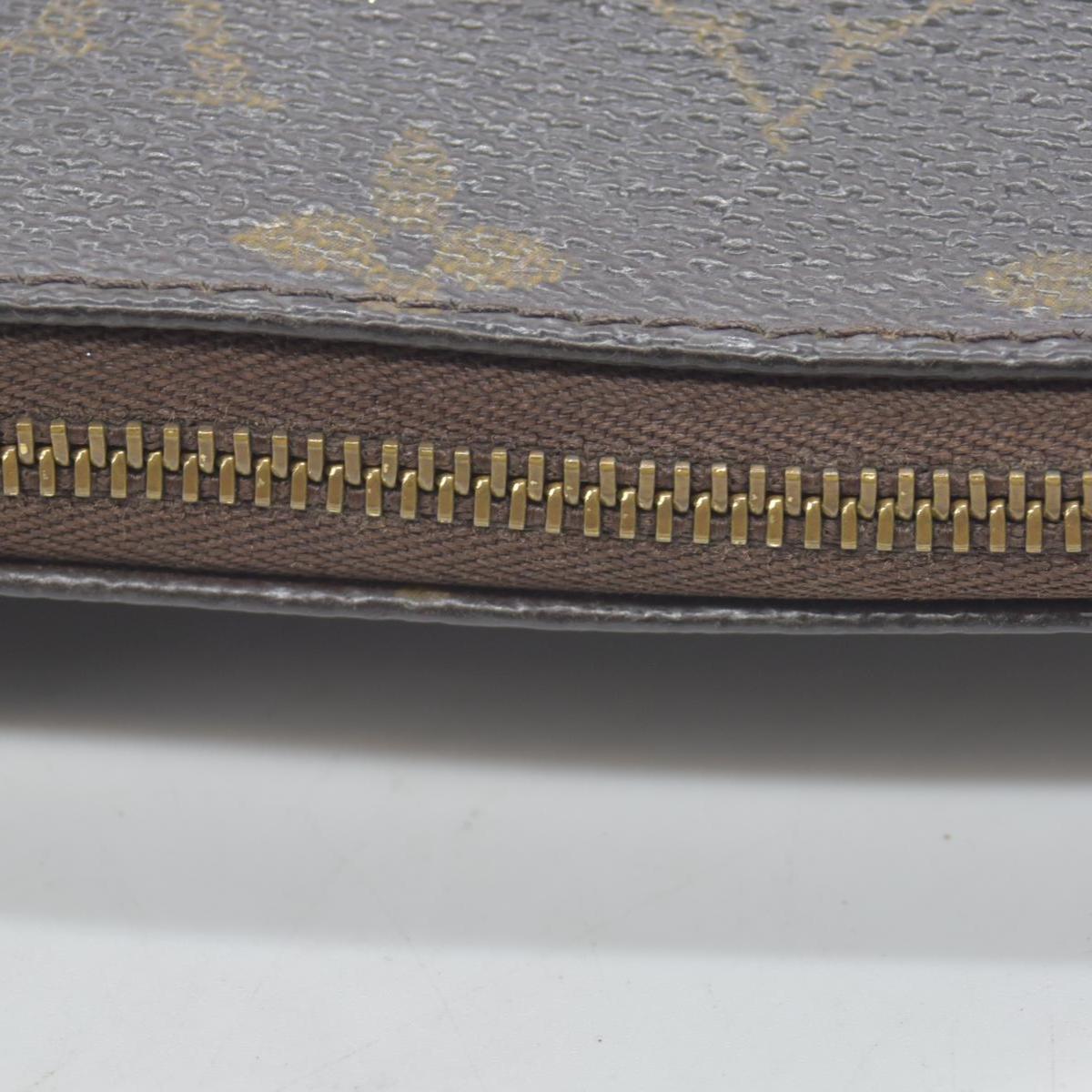 $1290 2001 Louis Vuitton Accessories Pouch Pochette Accessoires Brown Monogram SD0061