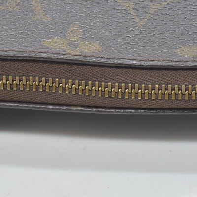 $1290 2001 Louis Vuitton Accessories Pouch Pochette Accessoires Brown Monogram SD0061
