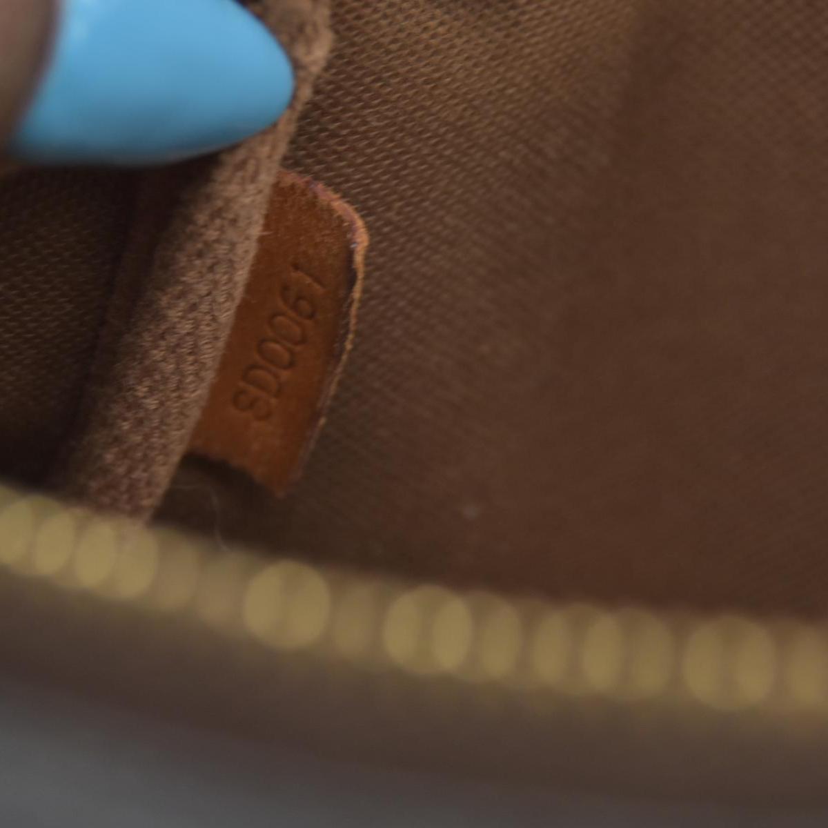 $1290 2001 Louis Vuitton Accessories Pouch Pochette Accessoires Brown Monogram SD0061