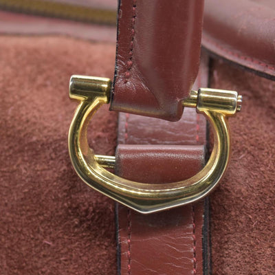 Cartier Suede Boston Bag Consignment