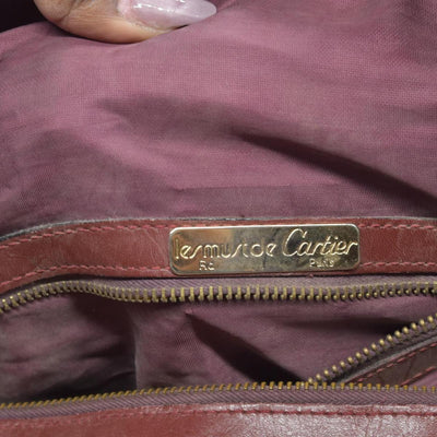 Cartier Suede Boston Bag Consignment