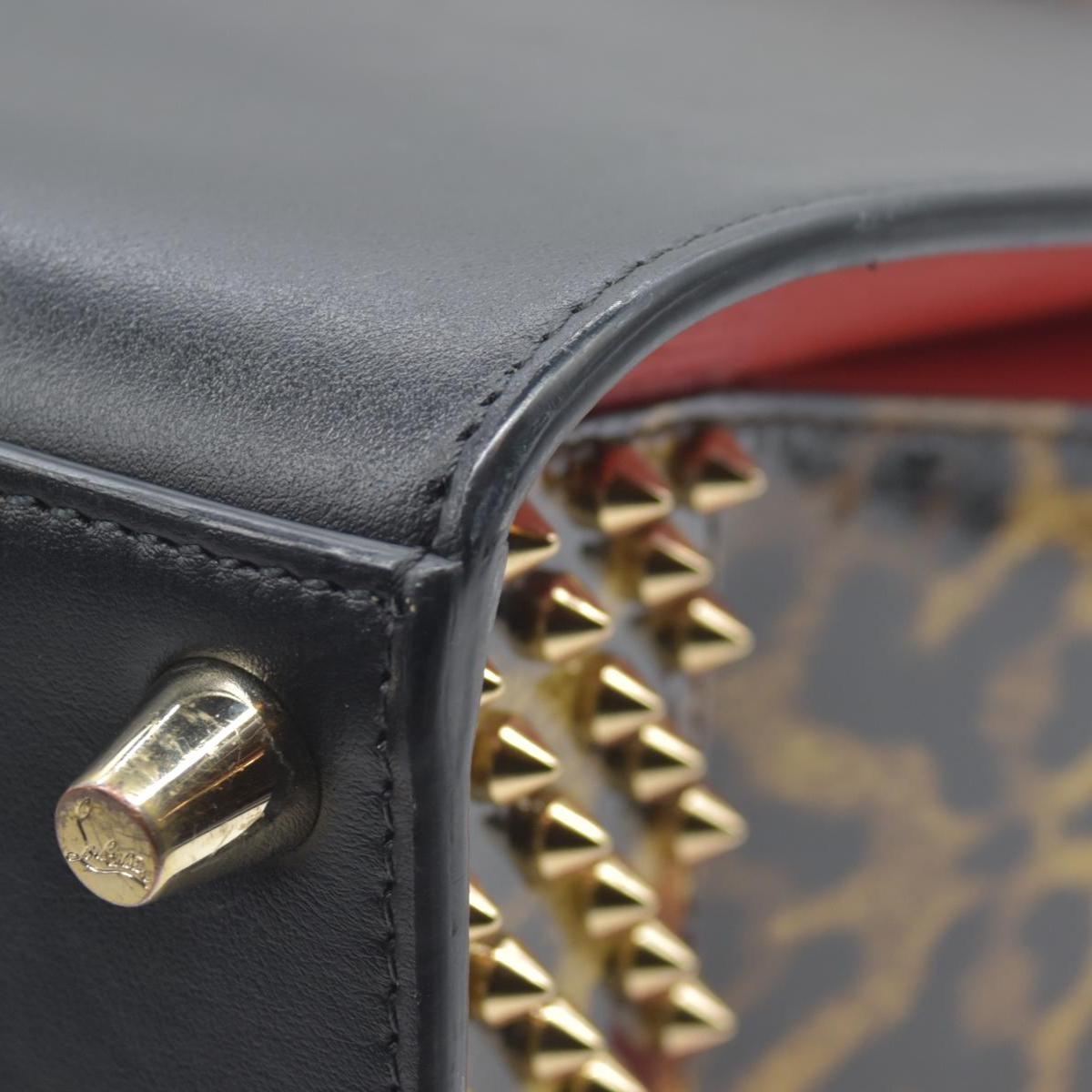 $2890 Christian Louboutin Medium Paloma Tote Black
