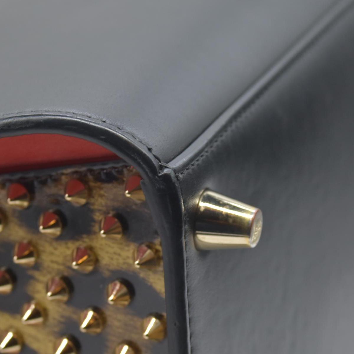 $2890 Christian Louboutin Medium Paloma Tote Black