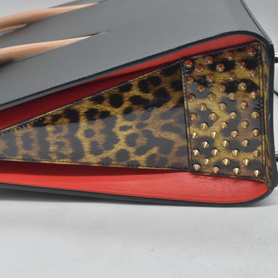 $2890 Christian Louboutin Medium Paloma Tote Black