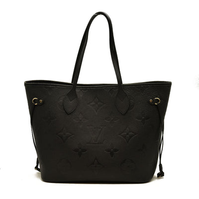 Louis Vuitton  Empreinte Monogram Giant Neverfull MM Black