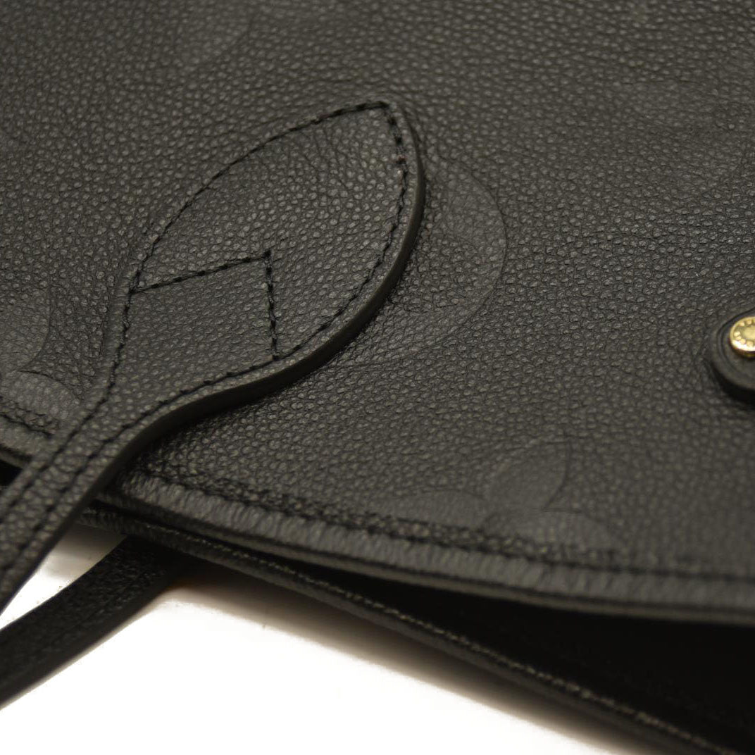 Louis Vuitton  Empreinte Monogram Giant Neverfull MM Black
