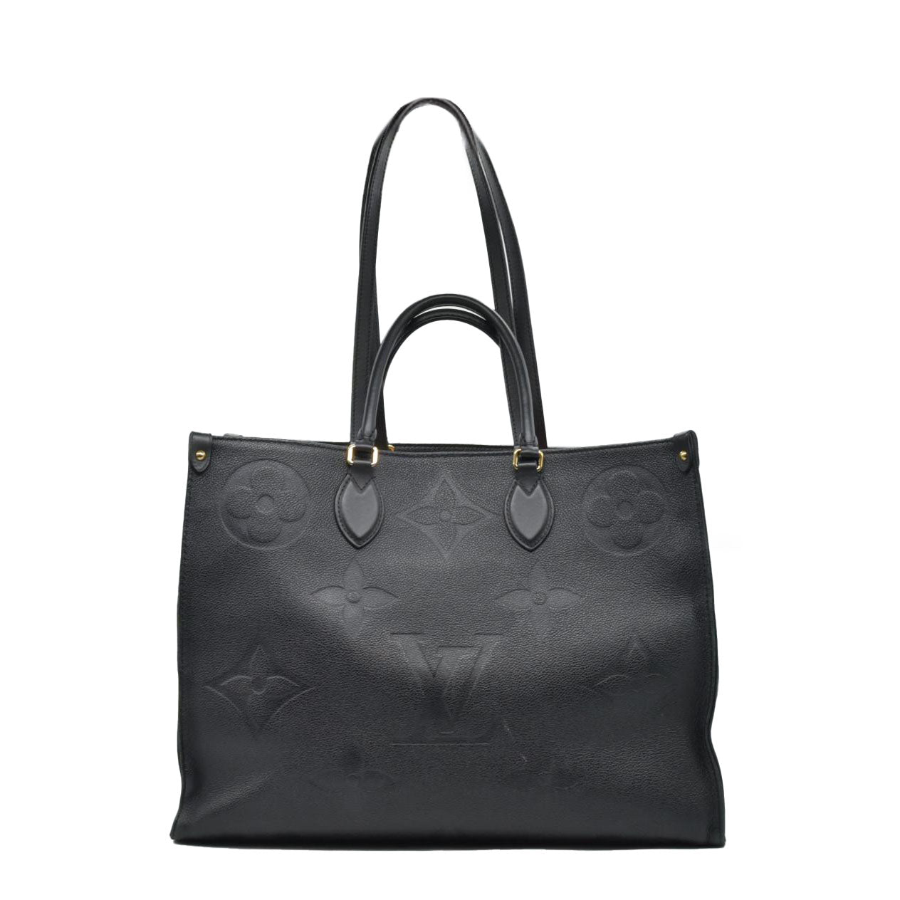 $3750 Louis Vuitton Onthego GM Empreinte Leather Black RFID