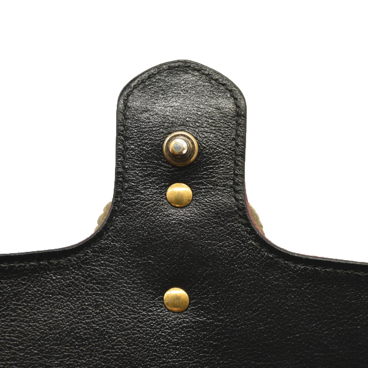 Gucci Azalea Calfskin Matelasse Diagonal Patchwork Mini Torchon GG Marmont Shoulder Bag Black Beige Romantic Cerise