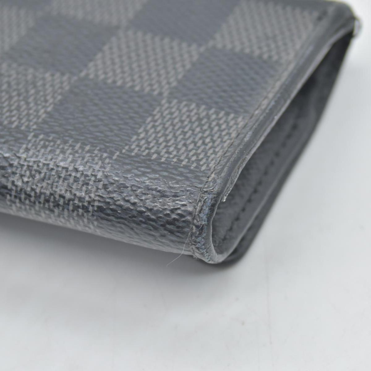 $445 Louis Vuitton Damier Graphite 6 Key Holder Consignment