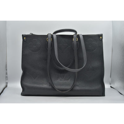 $3750 Louis Vuitton Onthego GM Empreinte Leather Black RFID