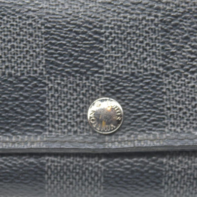 $445 Louis Vuitton Damier Graphite 6 Key Holder Consignment