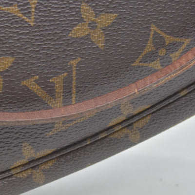 $1290 1999 Louis Vuitton LV Pochette Accessoires Brown Monogram AR0969
