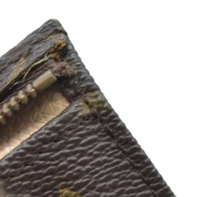 Louis Vuitton Monogram Poche Toilette 26 Cosmetics Pouch Purse Brown 882TH