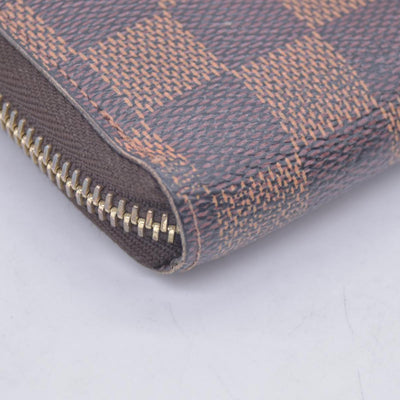 $965 2012 Louis Vuitton Damier Ebene Zippy Wallet CA3172 CONSIGNMENT