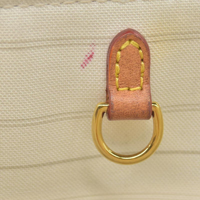 $3650 Louis Vuitton On The Go Miami GM Tote Light Beige Multi Jacquard Monogram Gold Hardware