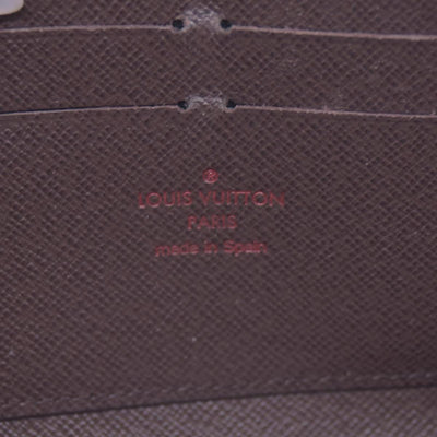 $965 2012 Louis Vuitton Damier Ebene Zippy Wallet CA3172 CONSIGNMENT