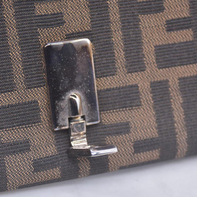 Fendi Fendi Tobacco Zucca Canvas Vintage Flap Wallet CONSIGNMENT