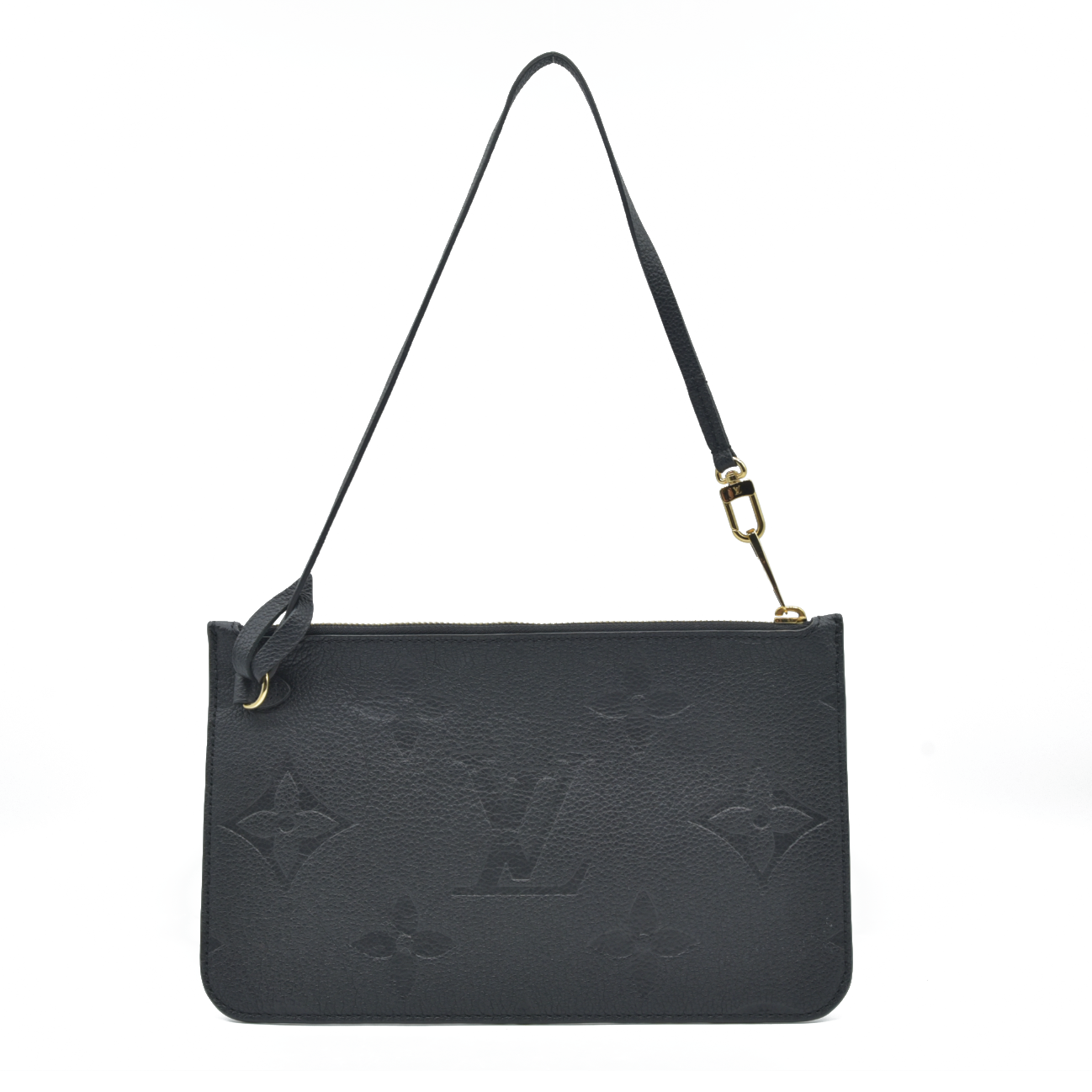 Louis Vuitton  Empreinte Monogram Giant Neverfull MM Pochette Black RFID USED