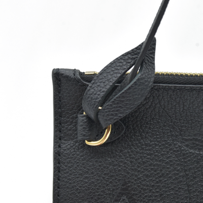 Louis Vuitton  Empreinte Monogram Giant Neverfull MM Pochette Black RFID USED