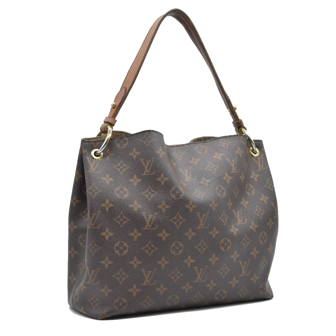 AUCTION $1890 Louis Vuitton  Monogram Graceful PM RFID WELL WORN SEE PHOTOS