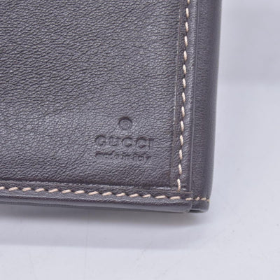 Gucci  GG Canvas Canvas Trifold Wallet CONSIGNMENT