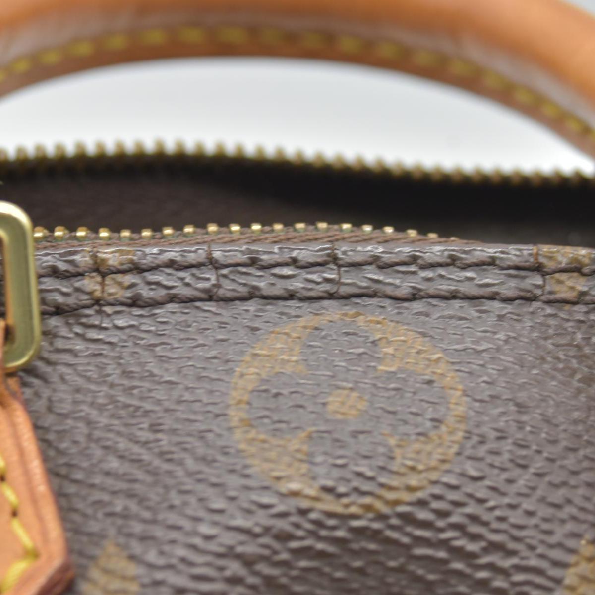 $1920 Louis Vuitton  Monogram Nano Speedy TR2156