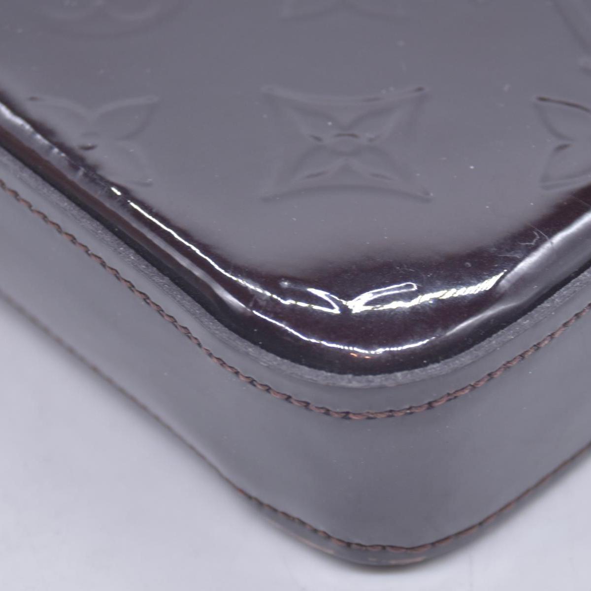 Louis Vuitton Vernis Pochette Felicie Chain Wallet Amarante CONSIGNMENT