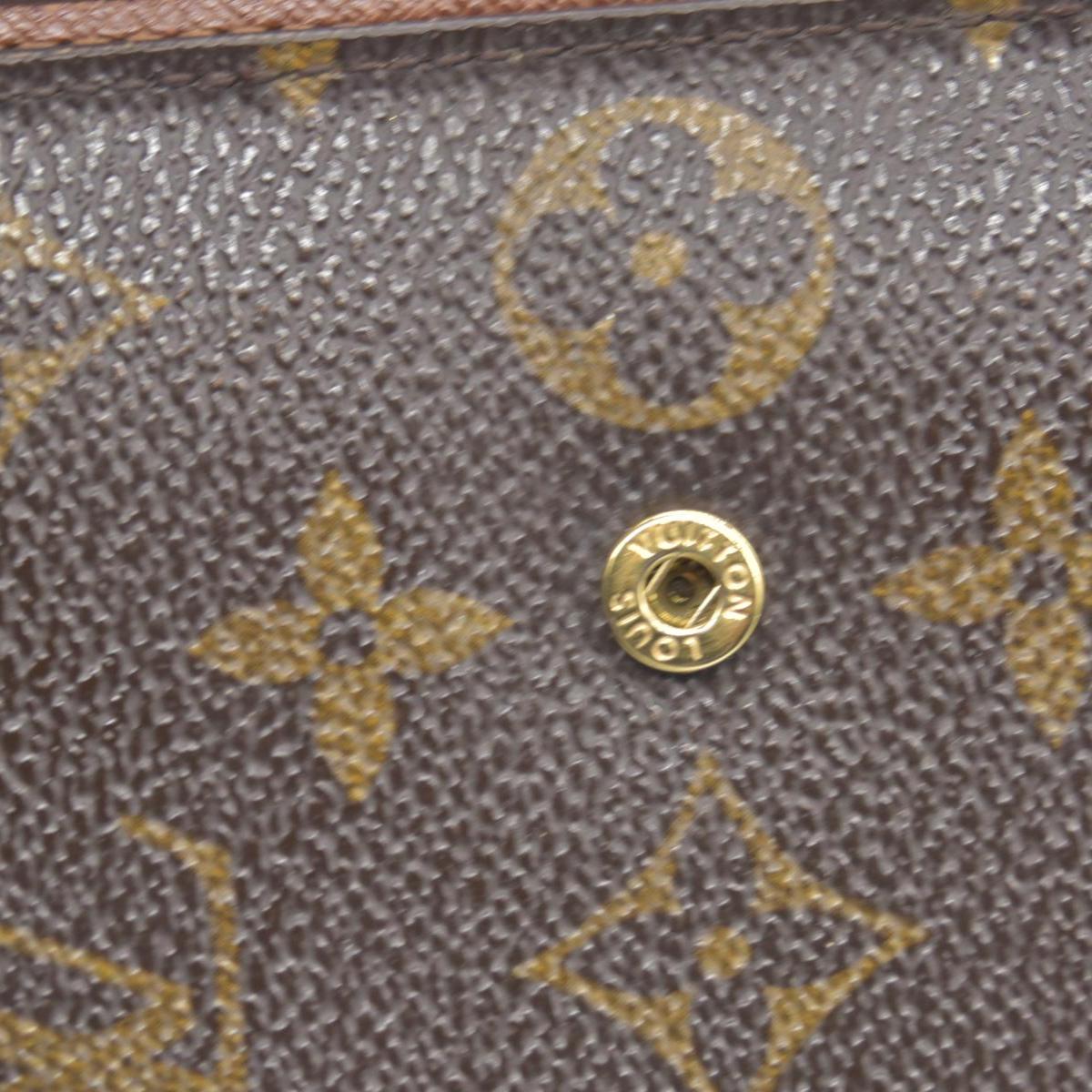 Louis Vuitton Monogram Porte Papier Zippe Wallet