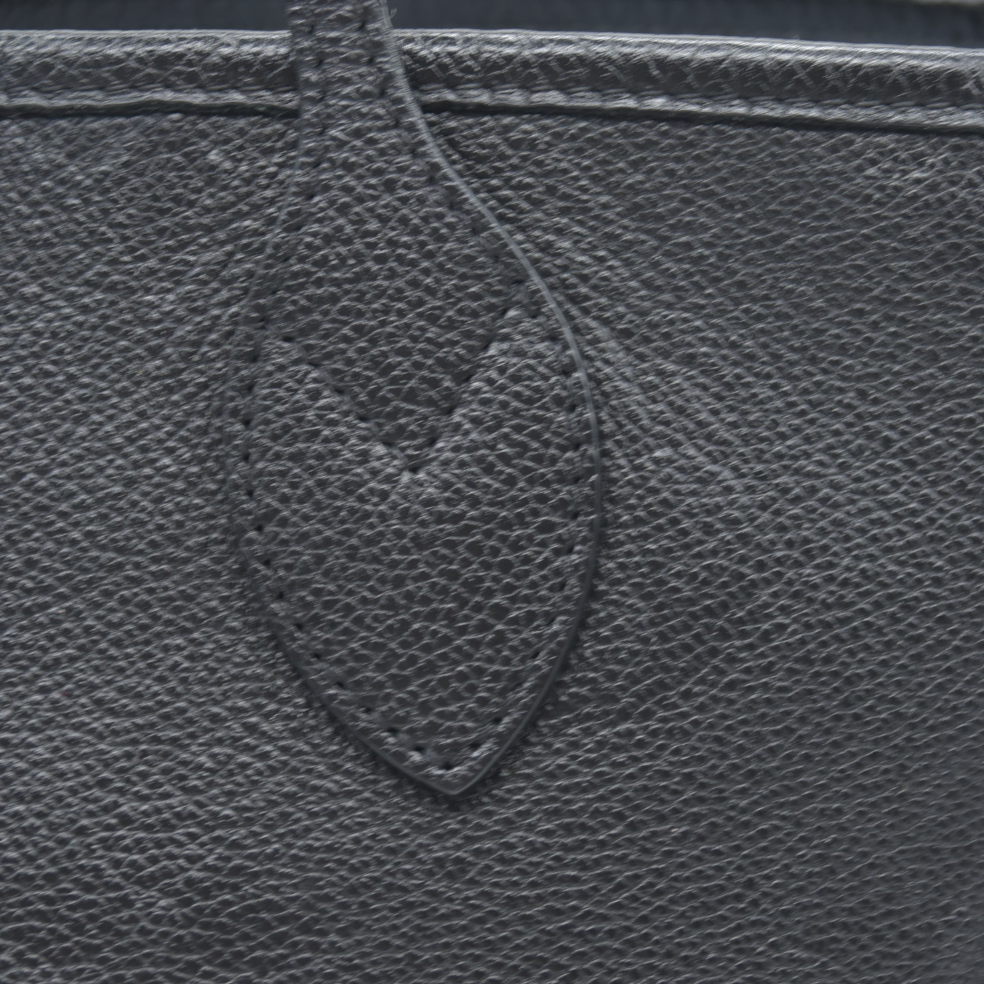 $2940 Louis Vuitton LV Monogram Neverfull  MM Empreinte Black Tote