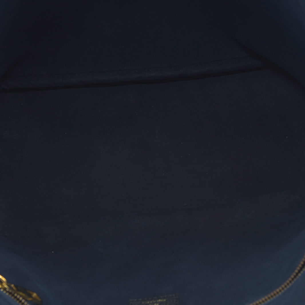 $2940 Louis Vuitton LV Monogram Neverfull  MM Empreinte Black Tote